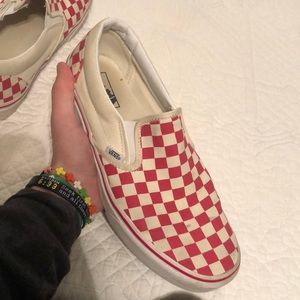 Original classic slip on checkerboard Vans